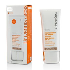 DR DENNIS GROSS - Instant Radiance Sun Defense Sunscreen SPF 40 - Medium-Deep 56798/53571 50ml/1.7oz