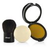 MENAJI - HDPV Anti-Shine Sunless Tan Kit: HDPV Anti-Shine Powder - T (Tan) 10g + Deluxe Kabuki Brush 1pc 2pcs