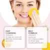 EELHOE Turmeric Acid Cleansing Pad Gently Cleanses Face Skin With Refreshing And Balanced Oil Skin Care Cleansing Pad